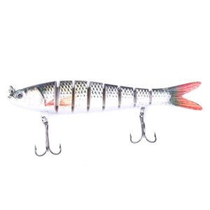 Luya Knotty Fish Plastic Bionische Harde Aas Zeevisserij Nep Aas, JM034-1, JM034-2, JM034-3, JM034-4, JM034-5, 3 PCS, 5 PCS, JM034-6, JM034-7, JM034-8, JM034-9, JM034-10