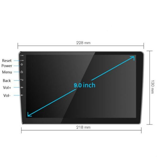 Universele machine Android Smart navigatie autonavigatie DVD achteruitrijvideo geïntegreerde machine, 9inch 1+16G Standard, 9inch 2+16G Standard, 9inch 2+32G Standard, 10inch 1+16G Standard, 10inch 2+16G Standard, 10inch 2+32G Standard... - Afbeelding 2