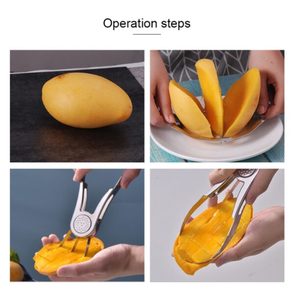 Mango Slicer, kernboor en dunschiller - Afbeelding 7