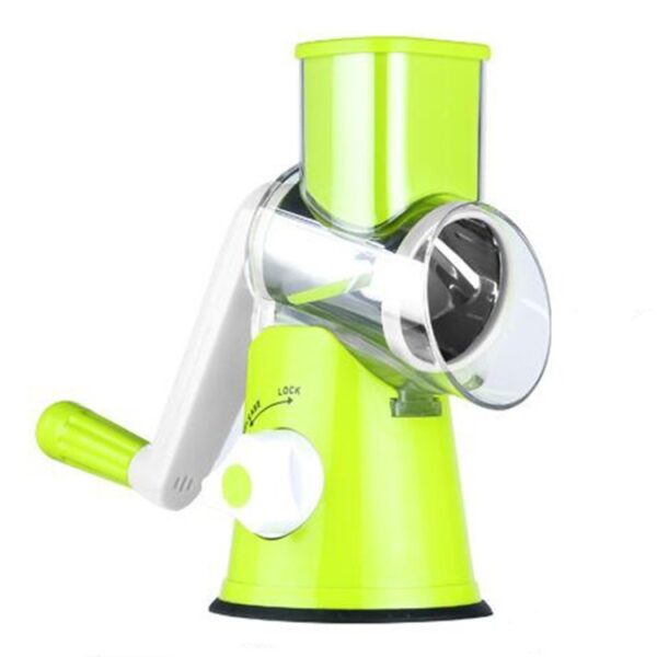 Multifunctionele handmatige fruit-groentesnijder, wortel-aardappelsnijmachine, roestvrijstalen mes, salade-chopper, levering in willekeurige kleur - Afbeelding 5