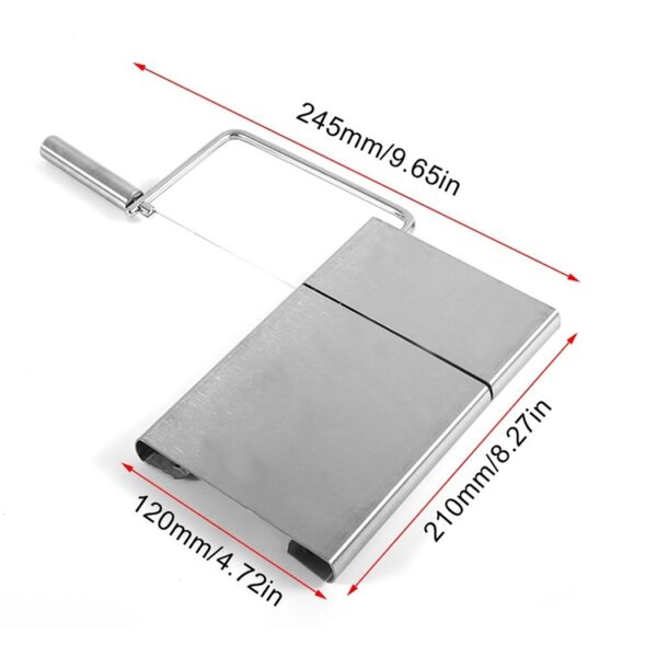 2 stuks roestvrijstalen kaasschaaf boter snijplank keukengereedschap, Cheese Slicer 1 - Afbeelding 5