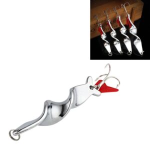 Roterende metalen spinner vissen lokken harde aas vishaak visgerei, 10g, 14g, 21g, 28g