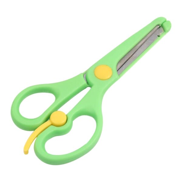 Elastische veiligheidsschaar Snoepkleurig mes