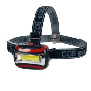 2 STKS 3 W Draagbare Mini COB LED Koplamp Koplamp Zaklamp met 3 Verlichtingsmodi