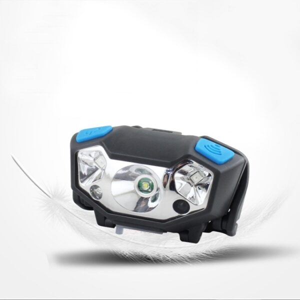 USB oplaadbare waterdichte sensorkoplamp buitenvislicht - Afbeelding 9