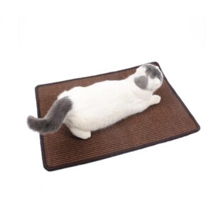 Cat Scratch Pad Dierbenodigdheden Tapijt Slaapmat Kat Placemat, Levering in willekeurige kleur, Overlock 30x40cm, Overlock 40x60cm, Overlock 50x80cm, Overlock 60x90cm