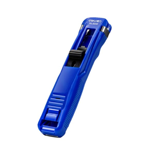 5 STKS Deli Kantoorbenodigdheden Aanvullende Clip Push Clipper, 8591, 8591A (Black) - Afbeelding 5