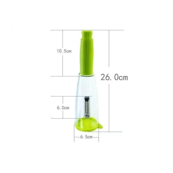 Opslagtype Schilmes met opbergdoos Schaafmachine Schilmes Huishoudelijk fruit Multifunctionele dunschiller - Afbeelding 2
