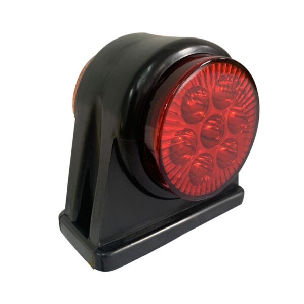 12 / 24V 14 LED's Truck tweekleurig zijlicht Aanhangwagen zijwaarts achterlicht - Afbeelding 2
