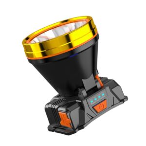 LED-nachtvissen Charge Head Light Outdoor Camping Fishing Miner Light Zoeklicht Op het hoofd gemonteerde zaklamp met laaddisplay, 32 Lamp Beads White Light, 32 Lamp Beads Yellow Light, 40 Lamp Beads White Light, 40 Lamp Beads Yellow Light