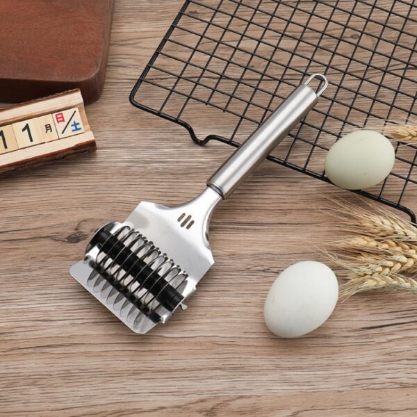 4 stuks roestvrijstalen handmatige snijder noodle keukengereedschap, Noodle Cutter - Afbeelding 6