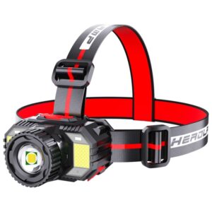 TG-TD009 LED sterke hoofdlamp Op het hoofd gemonteerde USB oplaadbare zoomsensorkoplamp, White Light, Yellow Light