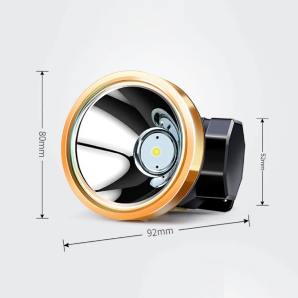 YAGE U110 LED Glare Oplaadbare Koplamp Outdoor Nachtvissen Hoofdgemonteerde zaklamp, CN-stekker - Afbeelding 3