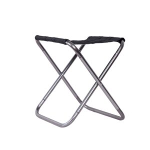 Outdoor Draagbare Camping Vouwstoel 7075 Aluminium Vissen Barbecue Kruk, Maat: 24.5x22.5x27cm, Camping Folding Chair (Silver Gray), Camping Folding Chair (Gold), Camping Folding Chair (Red), Camping Folding Chair (Blue)