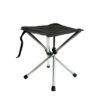 Outdoor intrekbare draagbare roestvrijstalen kruk camping strand vissen klapstoel, specificatie:, S, L