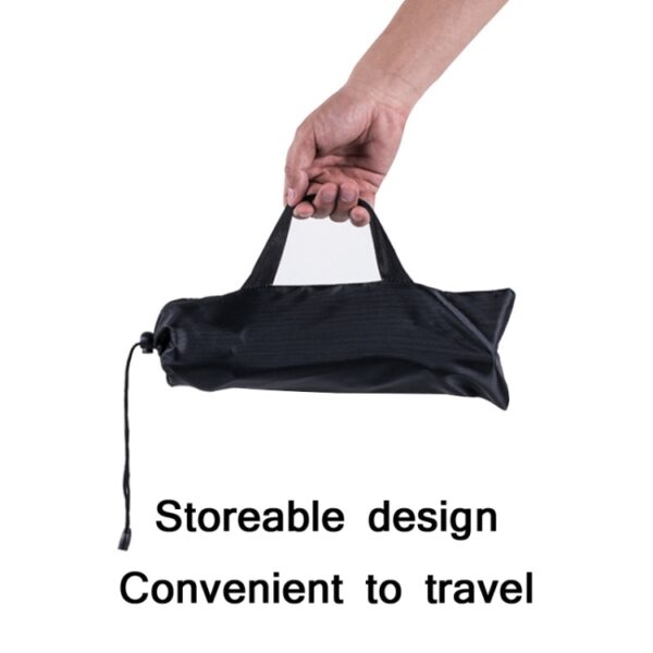 Outdoor intrekbare draagbare roestvrijstalen kruk camping strand vissen klapstoel, specificatie:, S, L - Afbeelding 3