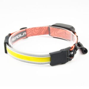 Grote verzonken COB-koplamp Outdoor Camping SMD-koplamp, stijl:, Rechargeable, Dry Battery, Rechargeable+4 Buckles