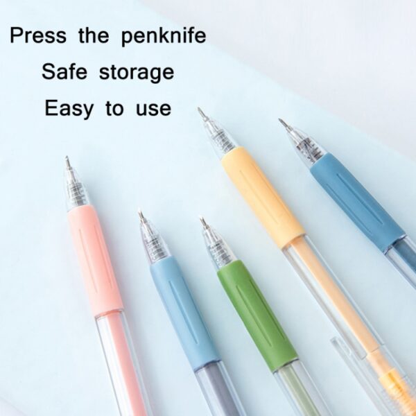20 PCS Pers Pen Type Utility Mes Student Afspraak Boek Papier Snijmes, Cutting Knife - Afbeelding 3