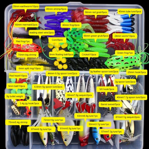 Road Squid Hook Accessoires Set, 141 PCS / Set - Afbeelding 4