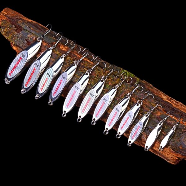 PROBEROS DW342 Kunstaas VIB metalen pailletten, 2 PCS 3g, 5 PCS 7g, 5 PCS 10g, 2 PCS 14g, 2 PCS 18g, 21g, 2 PCS  28g, 32g, 2 PCS  35g, 40g, 2 PCS 50g, 60g - Afbeelding 4
