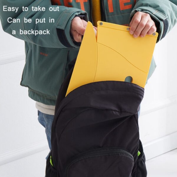 Outdoor Travel Lichtgewicht opvouwbare plastic kruk, Blue, Red, Yellow, Light Green - Afbeelding 4
