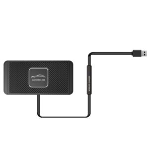 15W QI Auto Draadloos Opladen Anti-Slip Pad, C1 30cm Cable