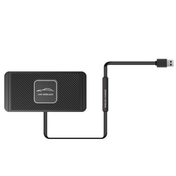 15W QI Auto Draadloos Opladen Anti-Slip Pad, C1 30cm Cable