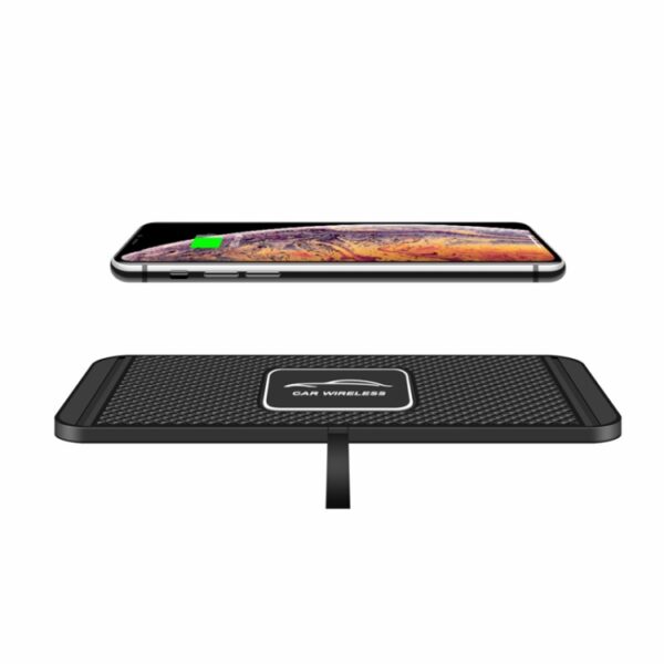 15W QI Auto Draadloos Opladen Anti-Slip Pad, C1 30cm Cable - Afbeelding 2