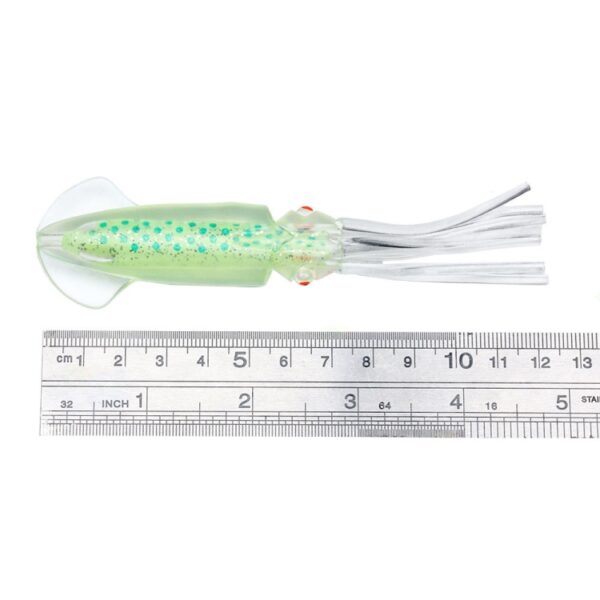 6 stuks / zak HENGJIA SO1516 12cm / 15cm Kleurrijk Octopus Nep Aas, SO1516 - Afbeelding 3