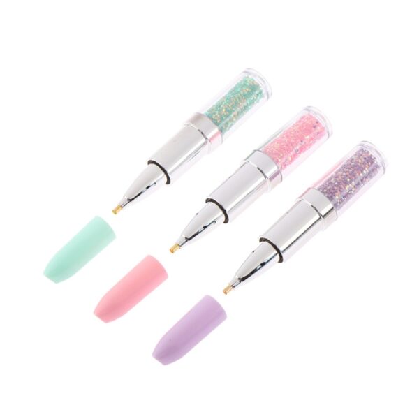 3 PCS Lippenstift Styling 5D Diamanten Schilderij Pennen Borduren Naaien Accessoires, Diamonds Painting Pens - Afbeelding 5