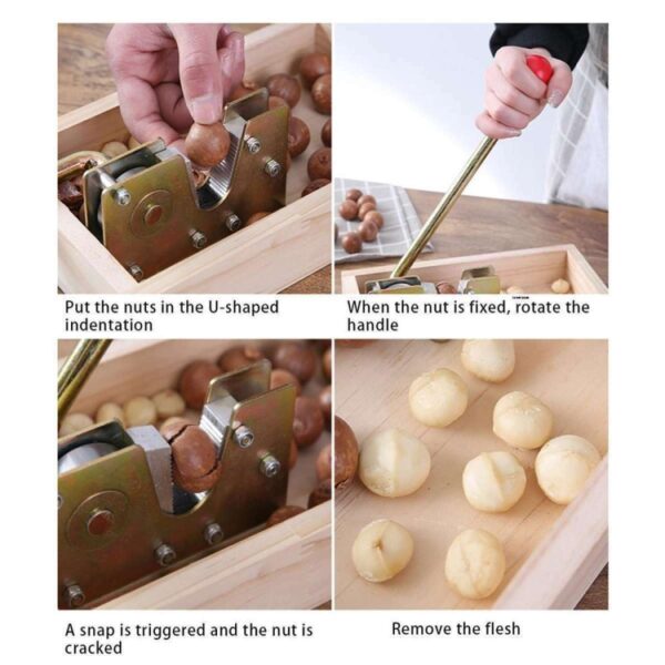 Nut Walnut Macadamia Opener Fruit Opener - Afbeelding 4
