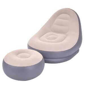 Lunchpauze Opblaasbare luie bank, Bodemkleur Willekeurige levering, Stijl:, Sofa+Pedal, Single Sofa