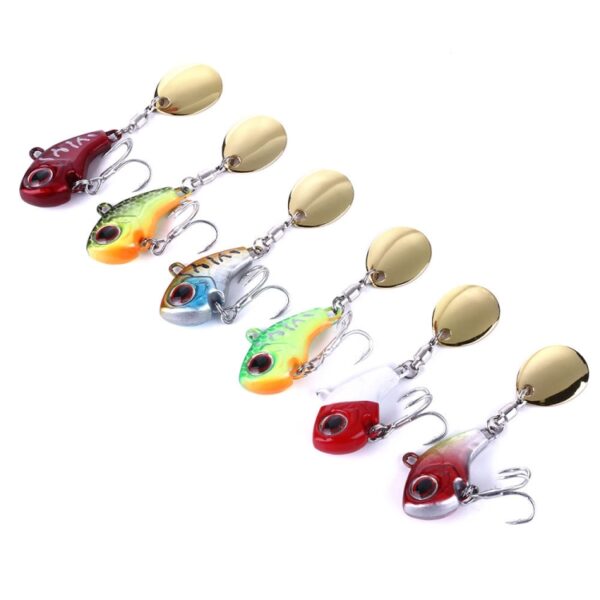 HENG JIA Verre Rotatie Pailletten VIB Nep Aas, 9g, 13g, 16g, 22g - Afbeelding 2