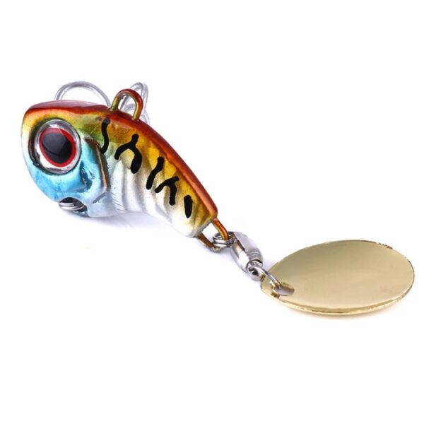 HENG JIA Verre Rotatie Pailletten VIB Nep Aas, 9g, 13g, 16g, 22g - Afbeelding 5