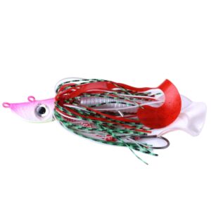 HENGJIA JIG Viskop Baardloodhaak, 20G, 40G, 60G, 80G, 100G, 120G, 150G