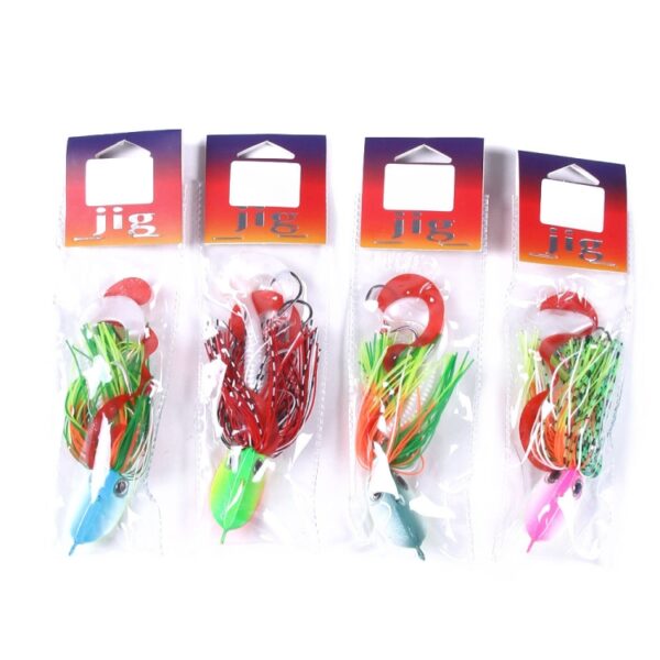 HENGJIA JIG Viskop Baardloodhaak, 20G, 40G, 60G, 80G, 100G, 120G, 150G - Afbeelding 7