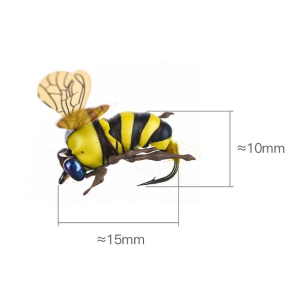 Drijvend Bionic Bee Road Bait Insect Fake Bait, 8-3b - Afbeelding 3