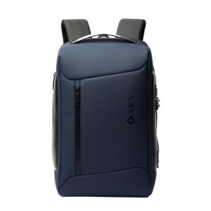 SKV B20430 Zakelijke casual rugzak voor heren, grote capaciteit voor woon-werkverkeer, SKV B20430 Blue, SKV B20430 Black, SKV B20430 Grey