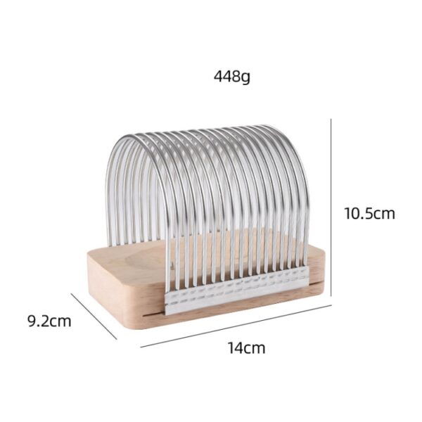 Multifunctionele Toast Slicer Kaas Snijden Seat Cutter - Afbeelding 3