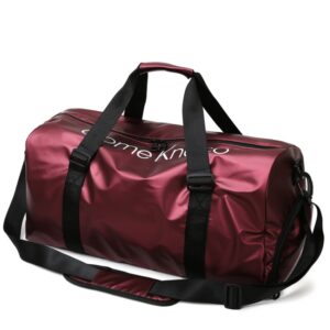 B-316 Grote Capaciteit Glanzende Waterdichte Fitnesstas Bagagetas, Red, Blue, Black, Grey