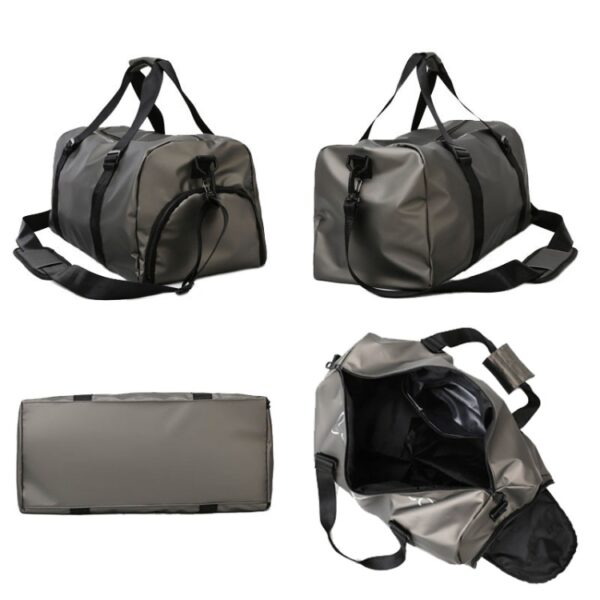B-316 Grote Capaciteit Glanzende Waterdichte Fitnesstas Bagagetas, Red, Blue, Black, Grey - Afbeelding 3