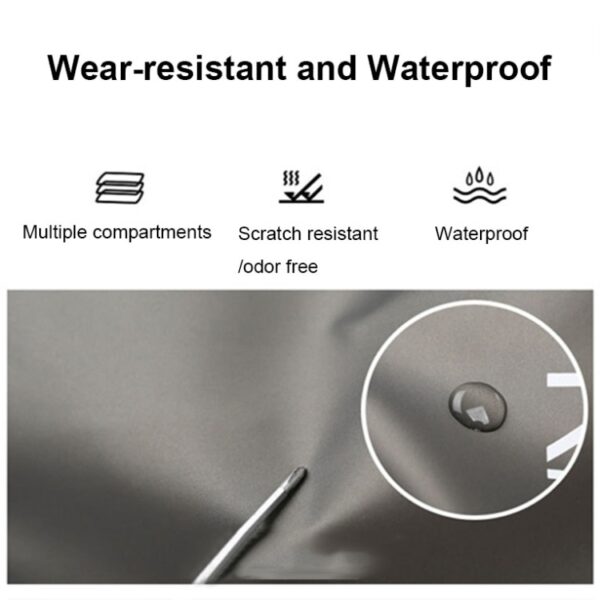B-316 Grote Capaciteit Glanzende Waterdichte Fitnesstas Bagagetas, Red, Blue, Black, Grey - Afbeelding 4