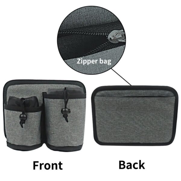 Bagage Reisbekerhouder Opbergrek voor reisdranken, Double Cup Holder - Afbeelding 4
