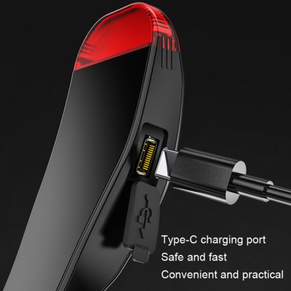 COB Schijnwerper Koplampen Glare Night Fishing Koplamp, Stijl:, With White Tail Light (Black), With White/Red Tail Light (Black), With White/Red Tail Light (Gray) - Afbeelding 5