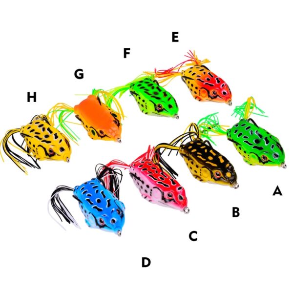 Thunder Frog Road Lure Fake Bait Simulation Soft Bait, 17.5g 6.5 cm, 13g 6cm, 9g 5.3cm, 5g 4.3 cm - Afbeelding 2