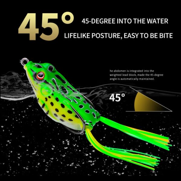 Thunder Frog Road Lure Fake Bait Simulation Soft Bait, 17.5g 6.5 cm, 13g 6cm, 9g 5.3cm, 5g 4.3 cm - Afbeelding 6