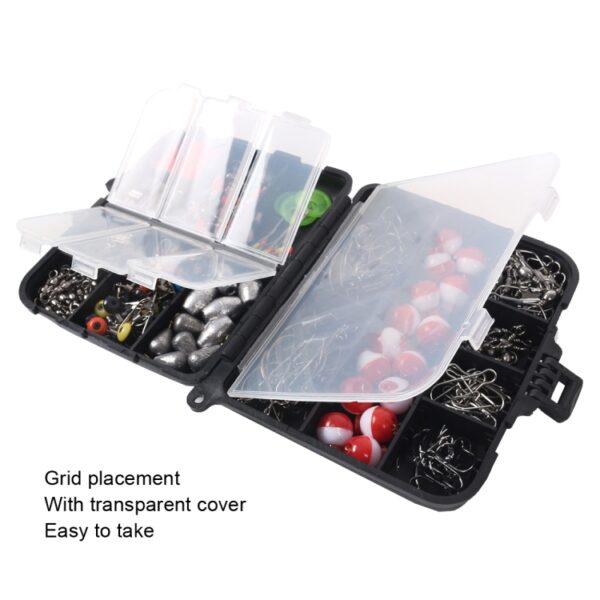 263 PCS / Set T0196 Vissen Kleine Accessoires Balvormige Drijvende Rots Visuitrusting - Afbeelding 5