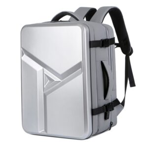 Waterdichte, uitbreidbare harde schaalrugzak met grote capaciteit en USB-oplaadopening, 161 Light Grey, 161 Black, 161 Dark Gray, 162 Black, 162 Deep Gray, 162 Light Gray
