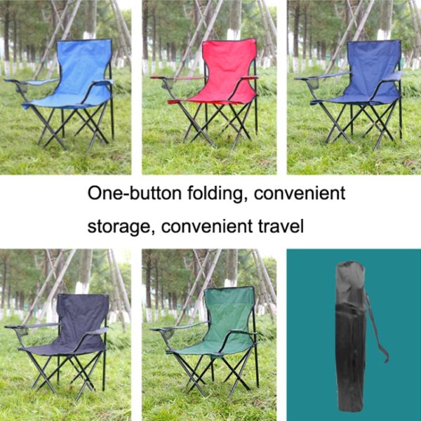 Casual picknick schetsen handsteun rugleuning vissen draagbare strandstoel, Beach Chair - Afbeelding 2