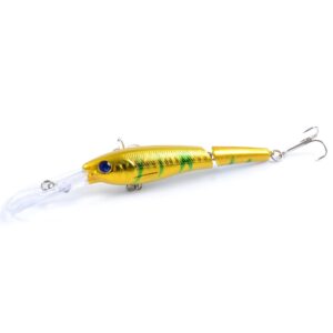6 PCS M0208 13.3 cm/13.4g Lokken Bionische Multi-sectie Mino Nep Lokken Plastic Lokken, M0208 1, M0208 2, M0208 3, M0208 4, M0208 6